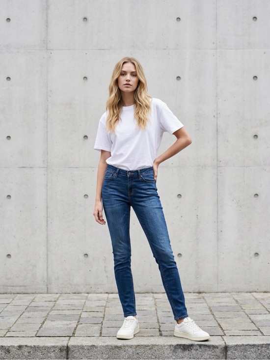 Tommy Hilfiger Denim - Tommy Hilfiger Women’s Slim Straight Stretch Jeans Blue Medium Wash Size 3/15
